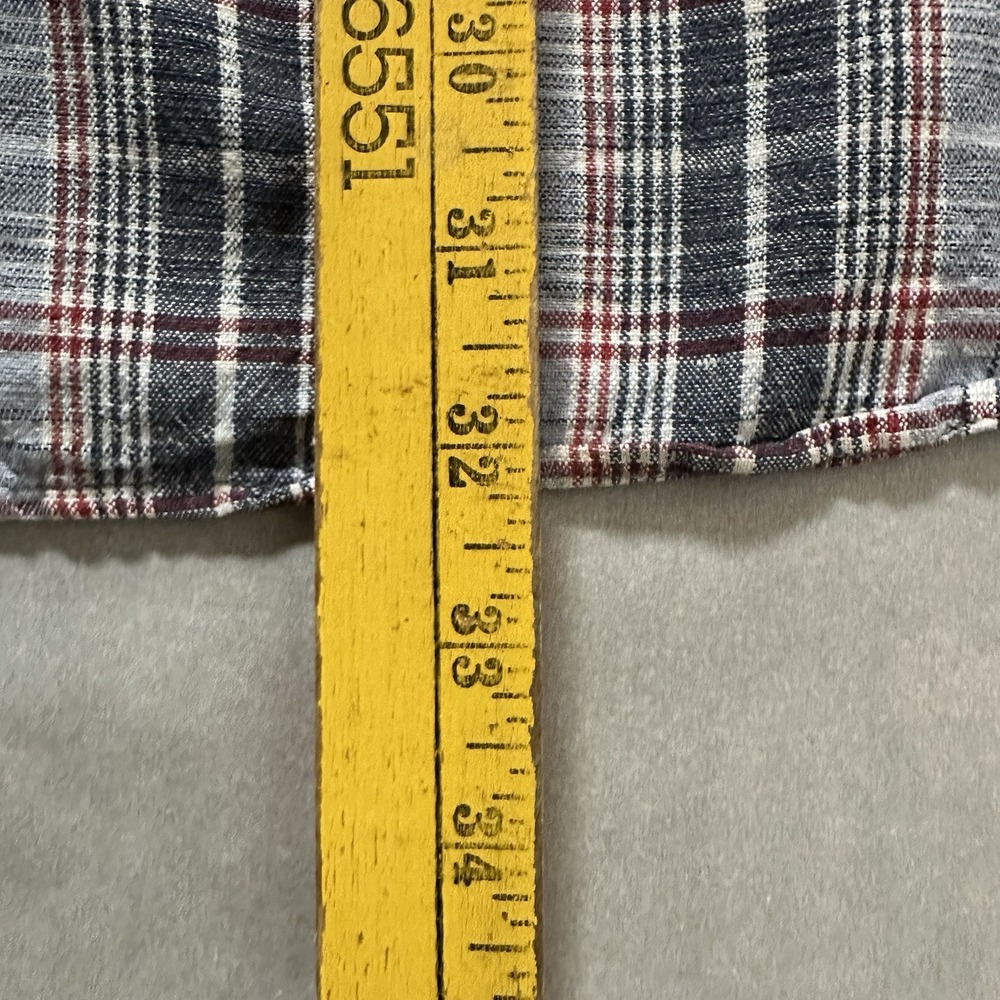 FieldMaster Button Up Short Sleeve Shirt 2XL Linen/Cotton Blend - Picture 6 of 7